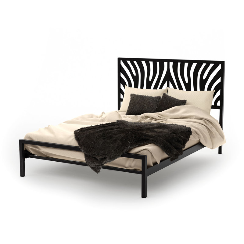 Amisco Zebra Platform Bed & Reviews Wayfair